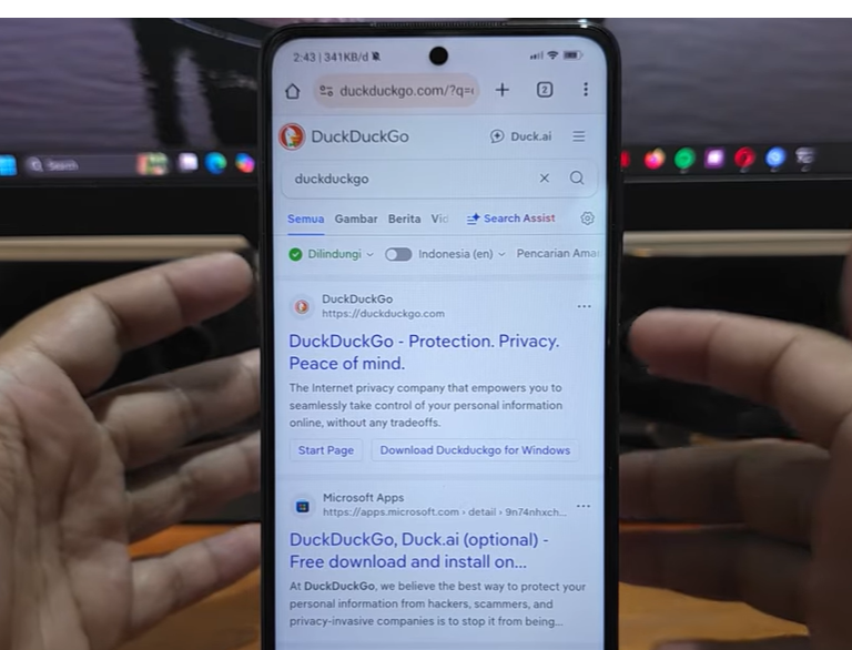Cara Buka Situs DuckDuckGo yang Tidak Bisa Dibuka di Chrome dengan Pengaturan Aman