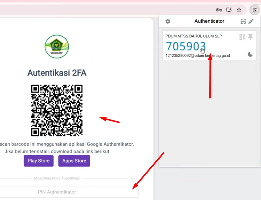 Cara Mendapatkan Kode OTP PDUM dari Authenticator di Laptop dengan Mudah dan Praktis