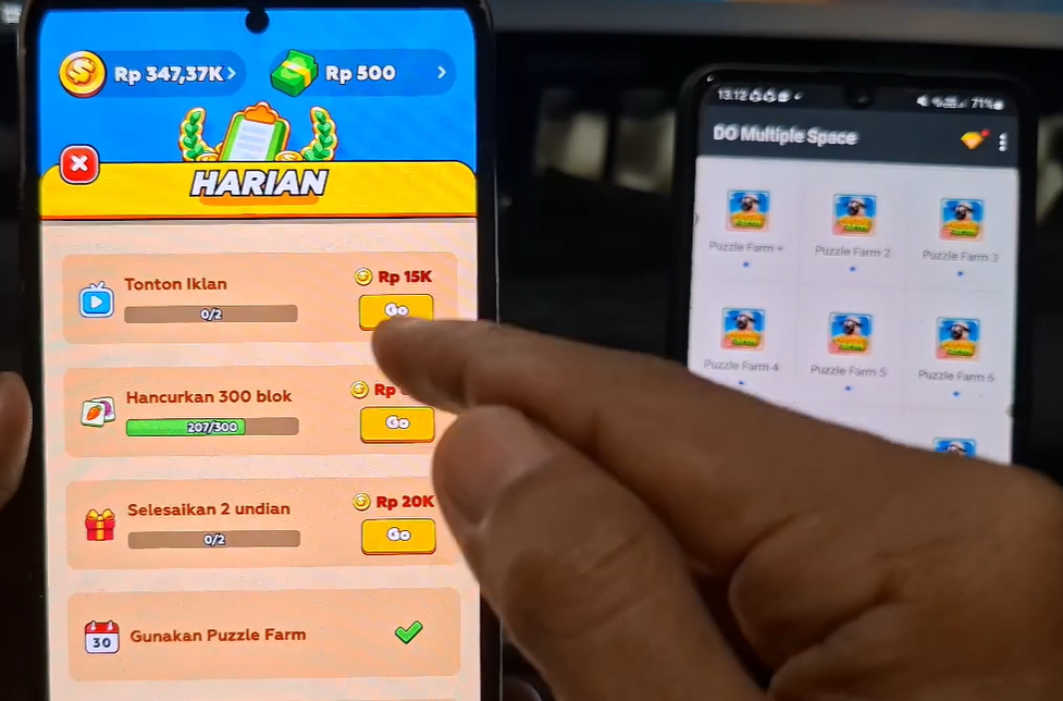 Cara Nuyul APK Puzzle Farm Tercepat 2026, Trik Aman Mengumpulkan Koin dan Uang Kertas Hijau