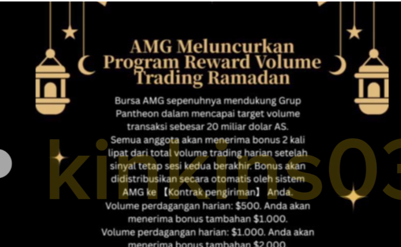 Aplikasi AMG Pantheon Disebut Scam? Bonus Ramadhan 2x Lipat Justru Bikin Panik Pengguna