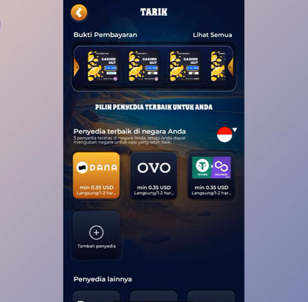 Cara Tarik Saldo The Island of Gold ke DANA Terbaru 2026 Terbukti Membayar!