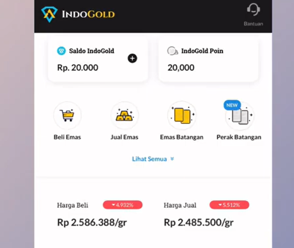 Cara Tukar Poin Indogold Menjadi Saldo Emas 2026, Bisa untuk Nabung dan Bisa Dicairkan