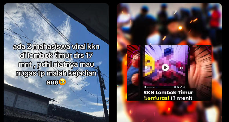 2 Mahasiswa KKN Viral Durasi 17 Menit, Heboh Link Videy.co dan Klarifikasi Fakta di Lombok Timur