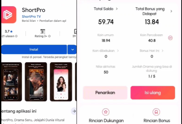 Jangan Depost di ShortPro Apk Drama Pendek Sebelum Tahu Legalitas dan Keamanannya!