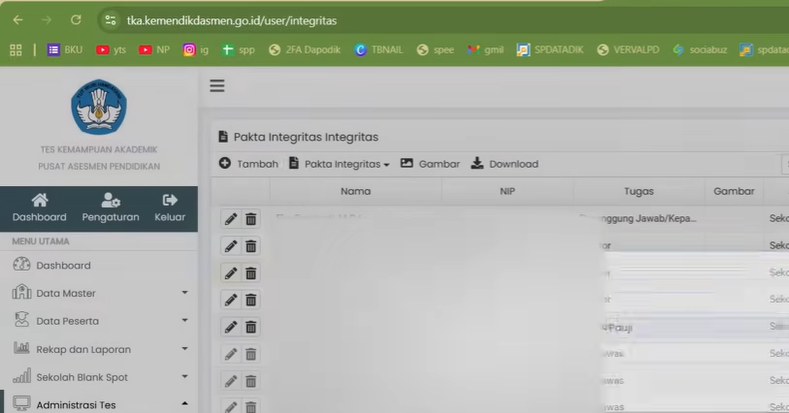 Panduan Pakta Integritas TKA SD dan SMP, Cara Mengisi, Cetak, dan Upload Agar Tidak Gagal Berita Acara