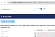 SPT Kurang Bayar atau Lebih Bayar Bisa Jadi Nihil Pakai Cara Ini di Coretax