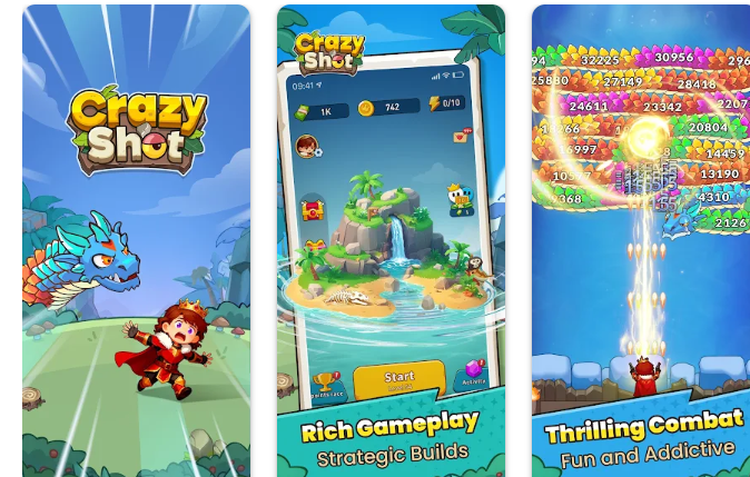 Cara Main Game Crazy Shot Sampai Bisa Tarik Uang ke DANA