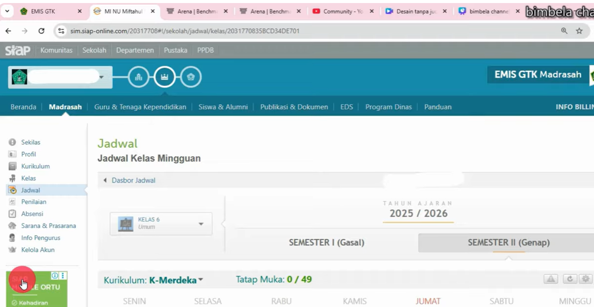 Tahapan Pengerjaan EMIS GTK 2026 Hingga Proses Cetak S25 Simpatika untuk Operator Madrasah