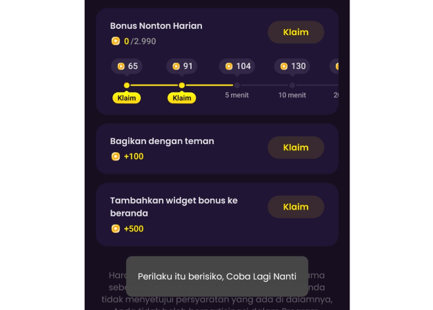 Solusi Melolo Tidak Bisa Klaim Hadiah, Perilaku Itu Berisiko Coba Lagi Nanti