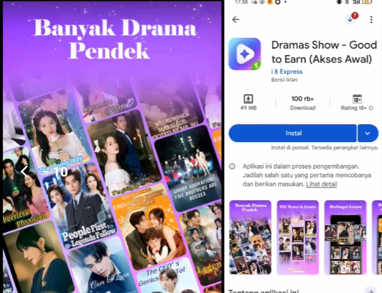 Dramas Show Apk Apakah Bisa Menghasilkan Uang? Review Jujur!