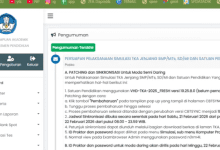 Ini Tugas Proktor Saat Simulasi TKA SD dan SMP, Jangan Sampai Salah Langkah
