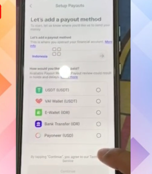 Cara Withdraw Uang di Aplikasi Tevi ke Rekening Bank, Panduan Lengkap untuk Kreator Pemula