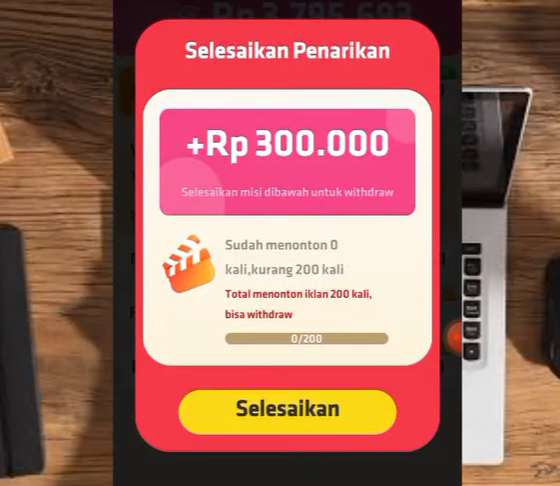 Cara Menarik Uang dari Happy Video Rp300 Ribu ke DANA, Benarkah Bisa Cair?