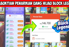 Cara Menarik Uang Rp150.000 di Game Block Legend Menggunakan Uang Kertas Hijau