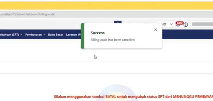 Cara Membatalkan Kode Billing di CoreTax agar SPT Bisa Diedit Kembali